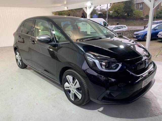 Honda Jazz 1.5 i-MMD Hybrid EX 5dr eCVT Hatchback Petrol/Electric Hybrid BLACK